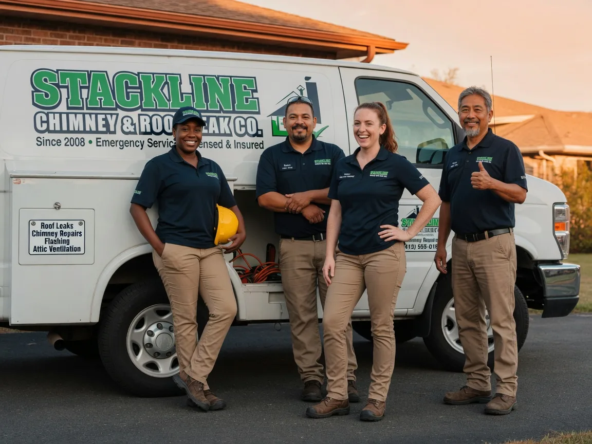 Chimney flashing repair company in Beulah, WY